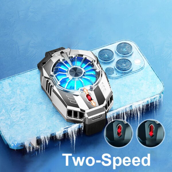 X20 Phone Cooler Air Cooler Fan For Mobile Phone Fast Cooling RGB Cooling Pad For Smartphone - Image 8