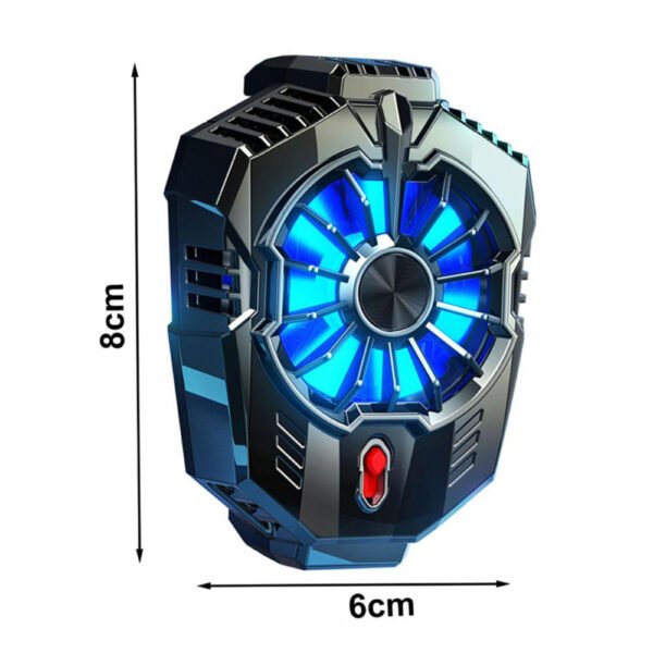 X20 Phone Cooler Air Cooler Fan For Mobile Phone Fast Cooling RGB Cooling Pad For Smartphone - Image 7