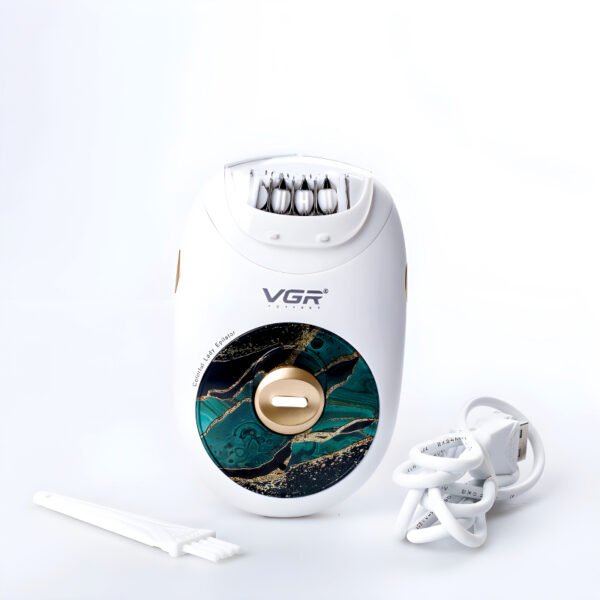VGR V-706 Professional Rechargeable Electric Lady Epilator Hair Removal Machine - Image 4