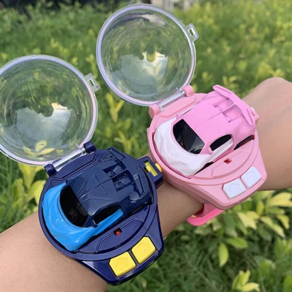 2.4GHz Remote Control Car Watch Mini Wrist Band Vehicle
