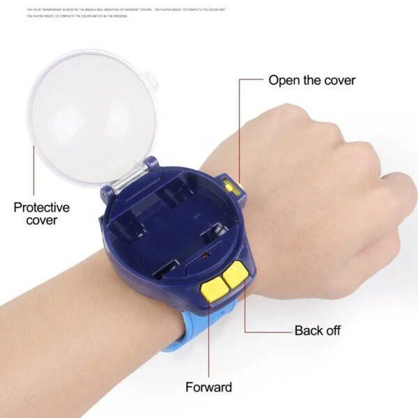 2.4GHz Remote Control Car Watch Mini Wrist Band Vehicle - Image 7