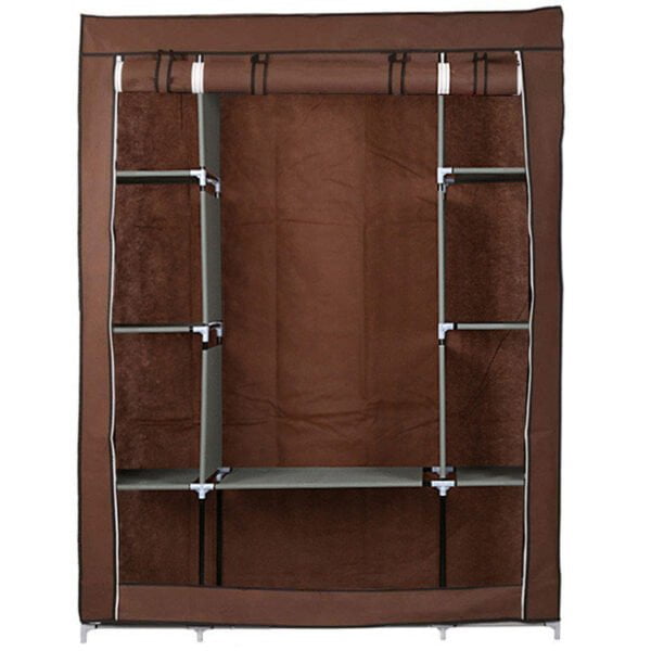 3 Layer Storage Wardrobe Model 88130 Shelf Rack Fancy And Foldable - Image 3