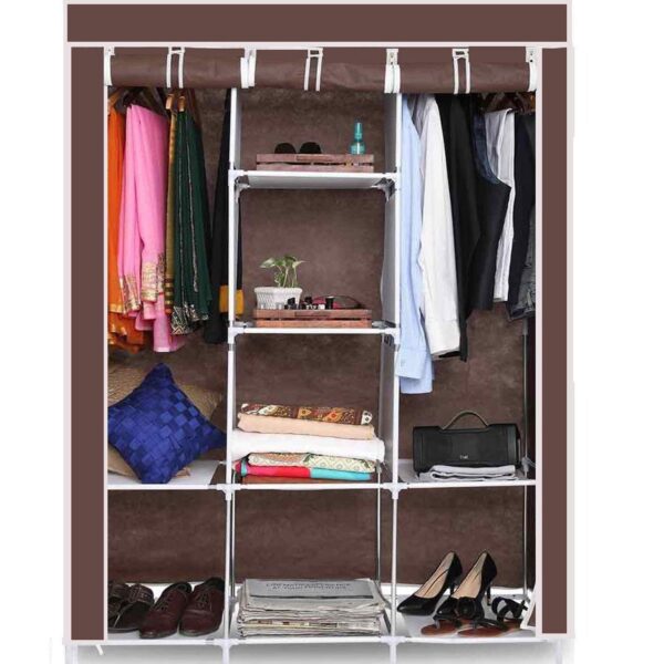 3 Layer Storage Wardrobe Model 88130 Shelf Rack Fancy And Foldable - Image 8