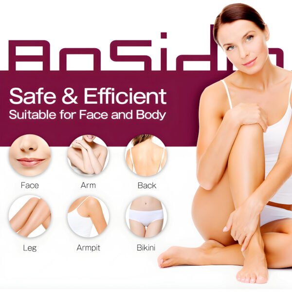 Bosidin D1011 IPL Laser Hair Removal Kit - Image 7