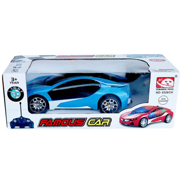 3D Famous Car RC with 4 Channels, 3D Lights - Image 7