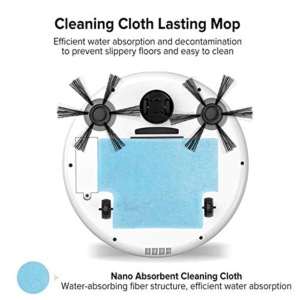 3 in 1 Intelligent Robotic Vacuum Cleaner with Strong Suction - Image 5