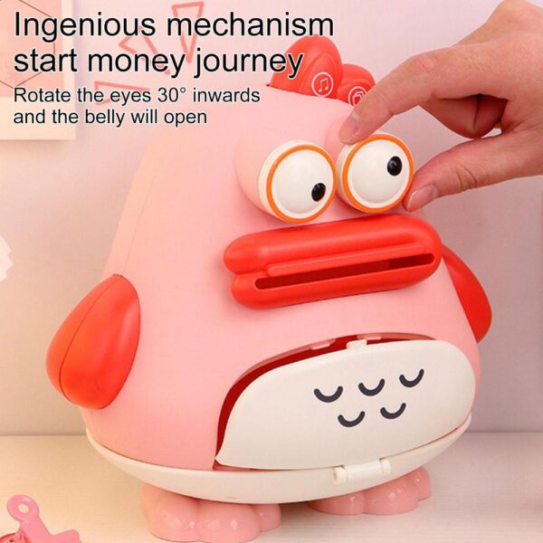 Cute Duck Cartoon Interactive Piggy Bank - Image 2