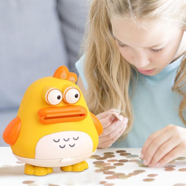 Cute Duck Cartoon Interactive Piggy Bank - Image 6