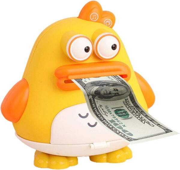 Cute Duck Cartoon Interactive Piggy Bank - Image 5