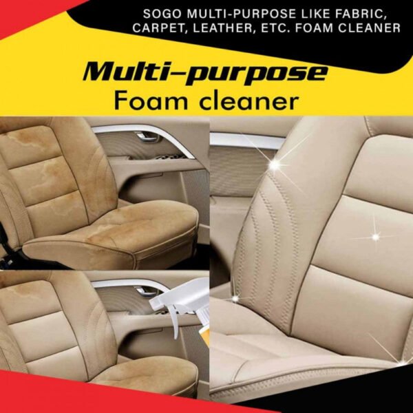 SOGO Multifunctional Foam Cleaner for Home and Auto - Image 7