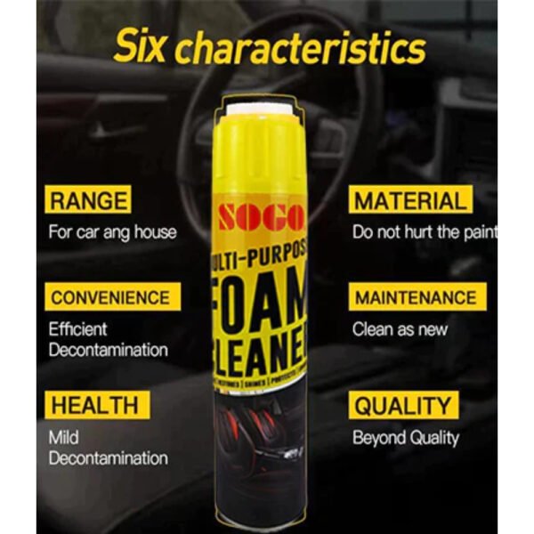 SOGO Multifunctional Foam Cleaner for Home and Auto - Image 6
