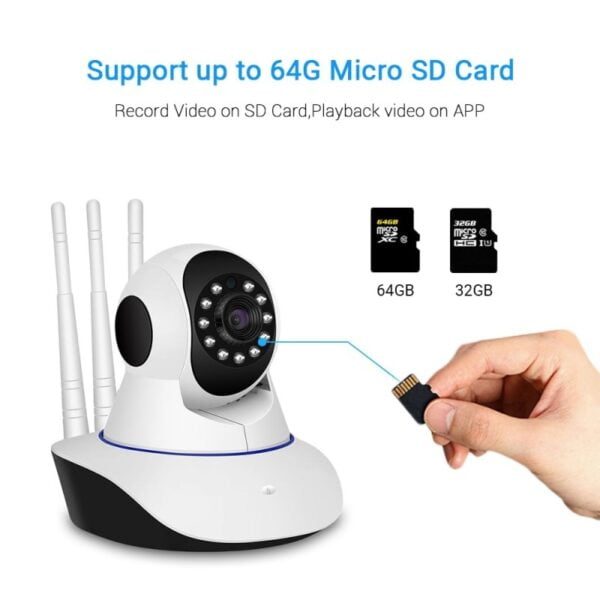 HD 1080P WiFi IP Camera with Night Vision, Smart Auto Tracking - Image 8