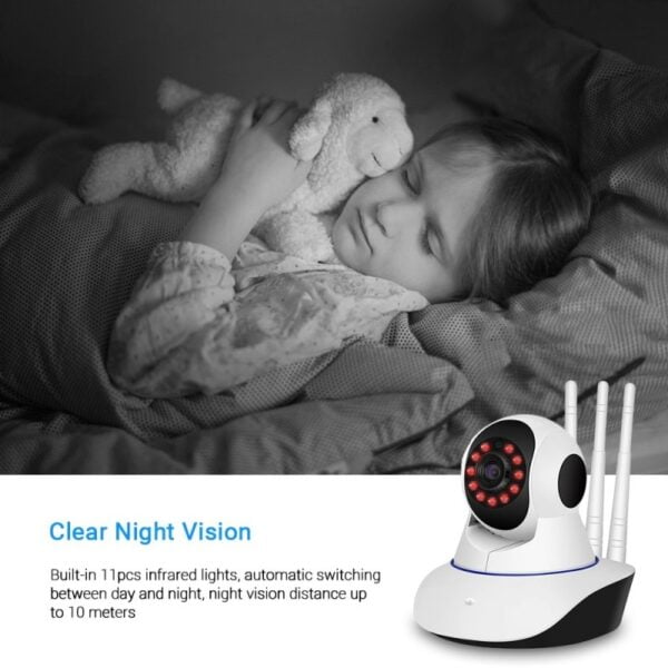 HD 1080P WiFi IP Camera with Night Vision, Smart Auto Tracking - Image 7