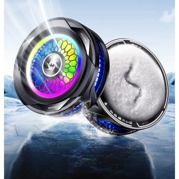 SL-25 15W Mobile Phone Cooler with Fast Ice Cooling & RGB LED