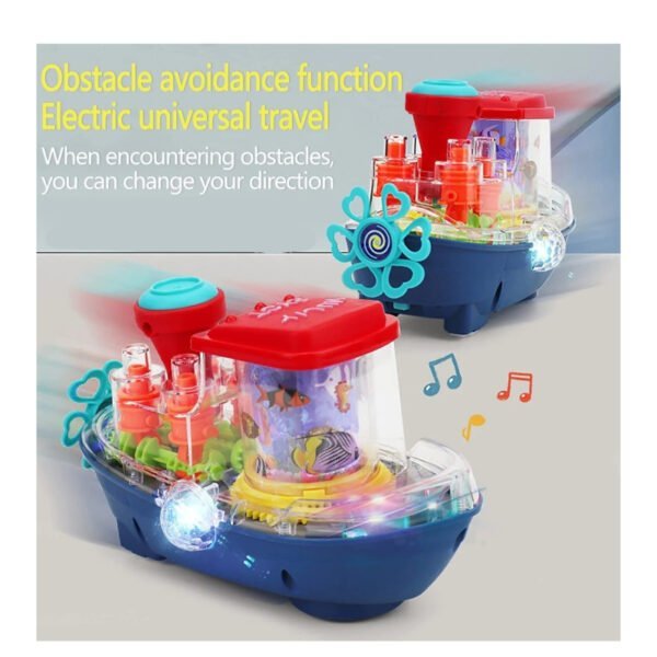 Underwater Symphony Musical Land Ship Toy - Image 2