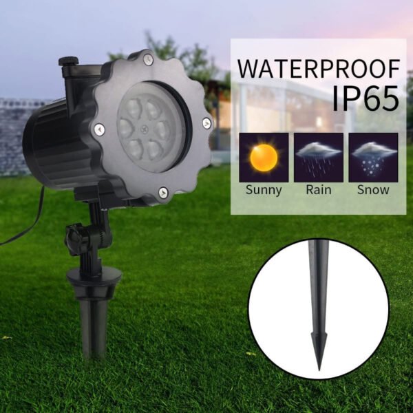 LED Projection Light with 16 Patterns - Image 3
