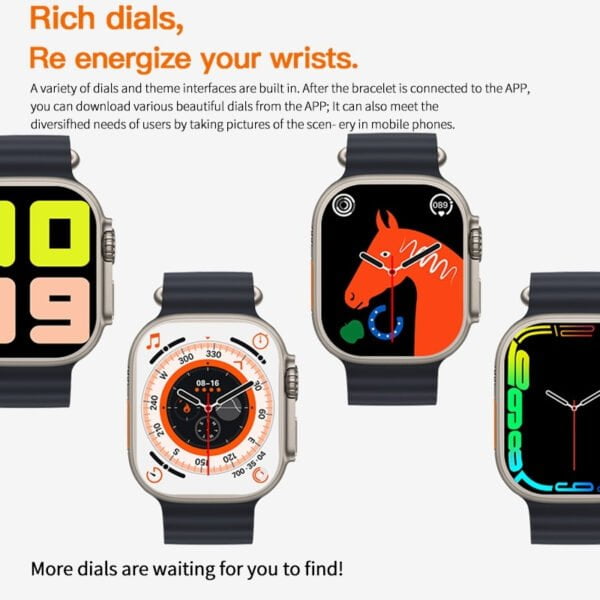 T800 Series 8 Ultra Smart Watch - Image 4