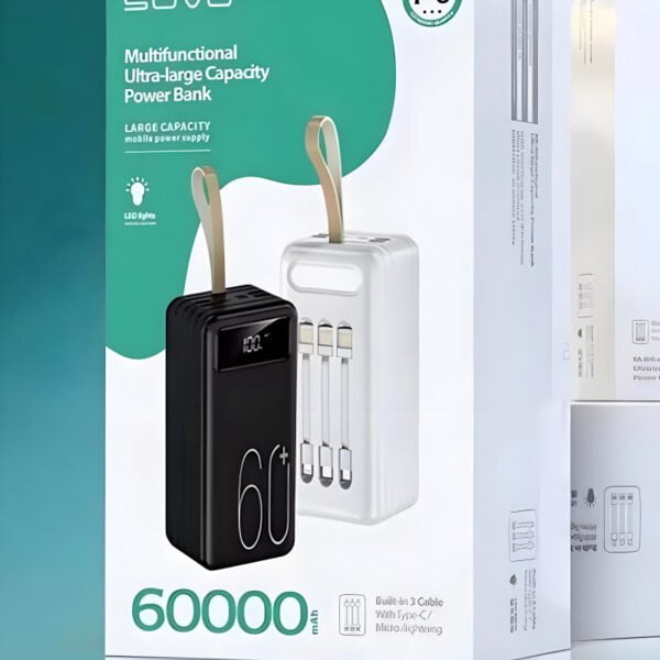 SOVO P6 60000mAh Power Bank - Image 3