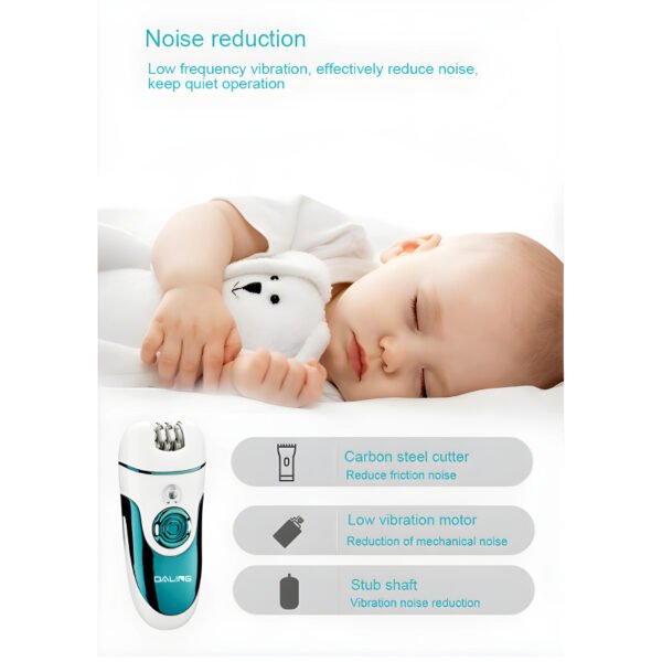 Daling DL-6018 Epilator 4-In-1 Multi-Functional Rechargeable Ladies’ Grooming Kit - Image 3