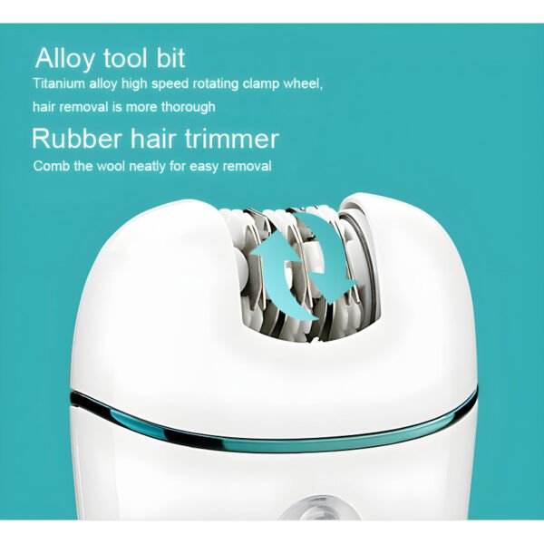Daling DL-6018 Epilator 4-In-1 Multi-Functional Rechargeable Ladies’ Grooming Kit - Image 4