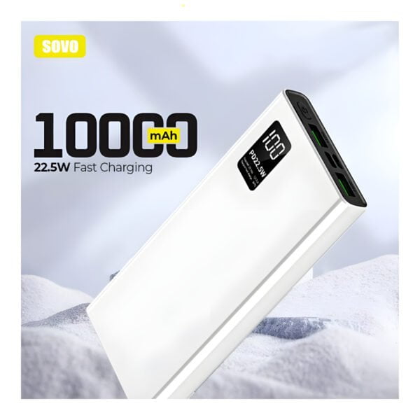 SOVO PD-101 Dazzling 10000mAh Portable Charger
