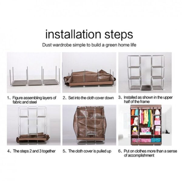 HXT 105nt Fashion Wardrobe Stylish Storage And Organizer - Image 6