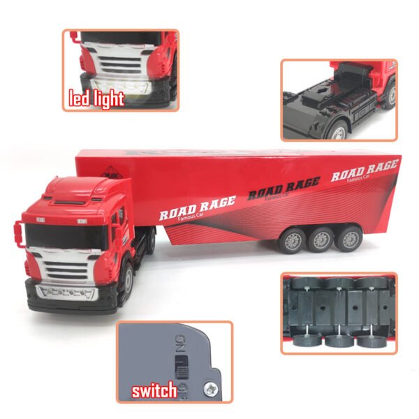 Gravity Sensor Simulation Remote Controlled Trailer Truck - Image 2