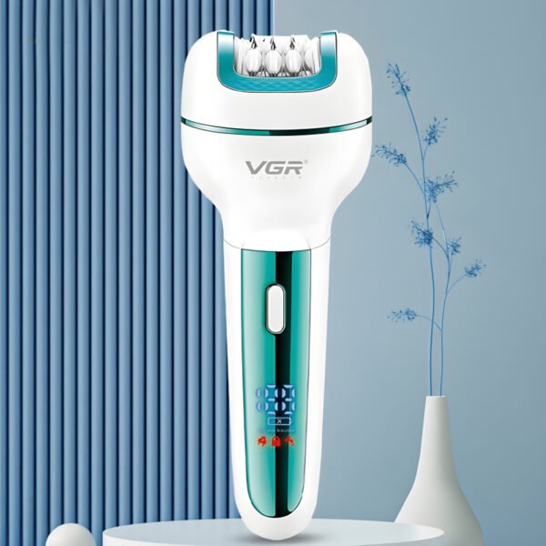 VGR V-732 Multi-Functional 3-In-1 Professional Electric Rechargeable Ladies Epilator - Image 7