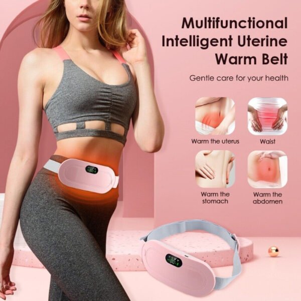 Smart Menstrual Heating Pad with Vibrating Relief