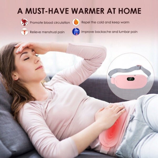 Smart Menstrual Heating Pad with Vibrating Relief - Image 2