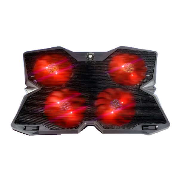 F4 Plus Cooling Pad: Powerful, Silent, LED Effects - Image 7