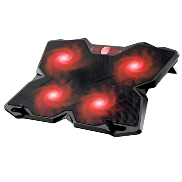 F4 Plus Cooling Pad: Powerful, Silent, LED Effects - Image 5