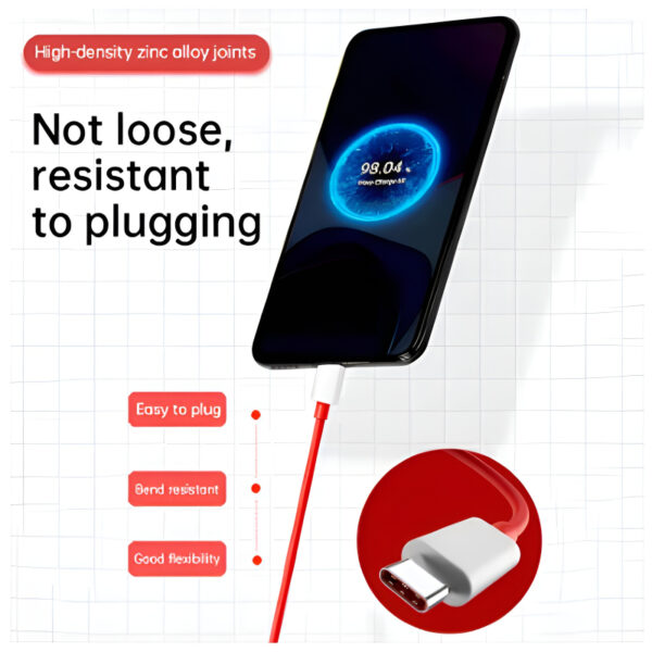 OnePlus 65W Warp Charger & Type-C to Type-C Cable - Image 7