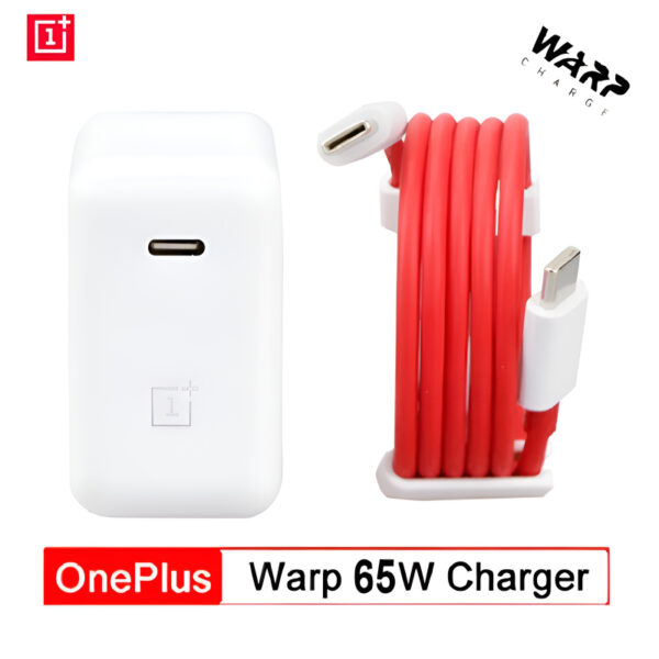 OnePlus 65W Warp Charger & Type-C to Type-C Cable