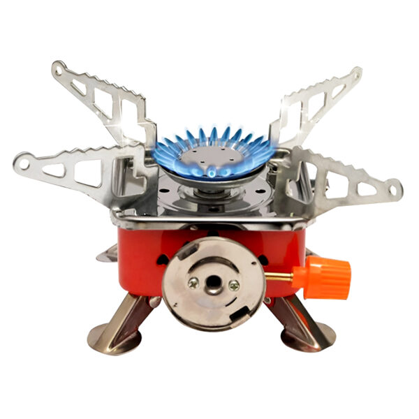 K-202 Compact & High-Quality Mini Portable Foldable Card Type Stove For Outdoor Camping - Image 8