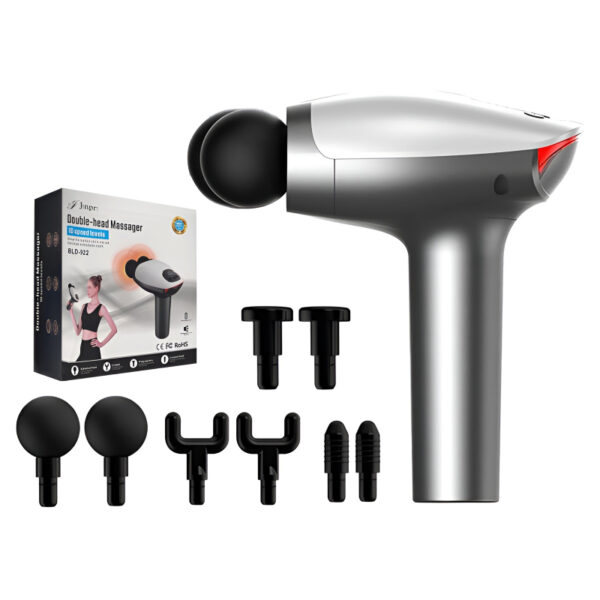 BLD-922 Double-Head Portable Massager with 10 Speeds - Image 7