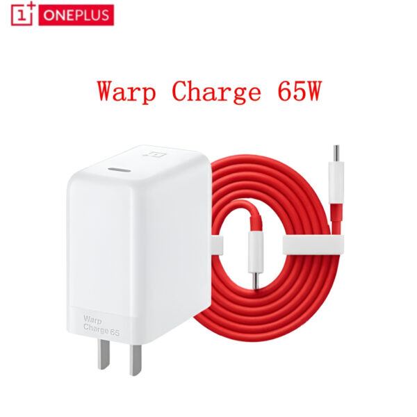 OnePlus 65W Warp Charger & Type-C to Type-C Cable - Image 8
