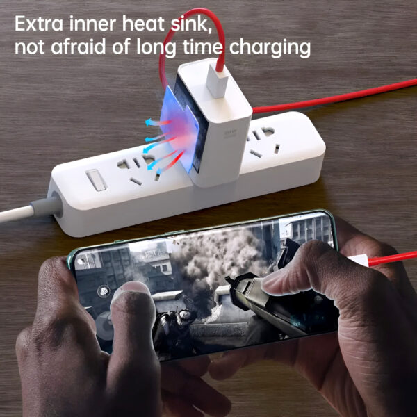 OnePlus 80W Power Adapter Kit with Warp Charge & SuperVOOC Type-C Cable - Image 3