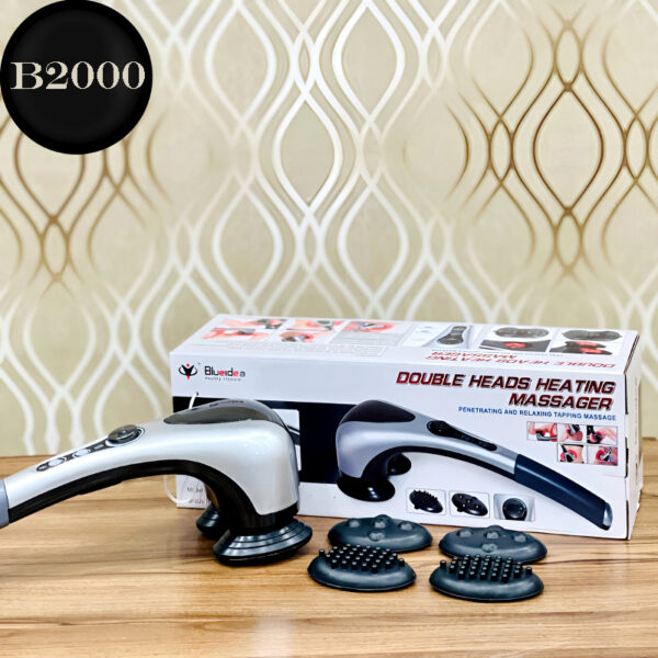 B2000 Blueidea Multi-Purpose Dual Head Full Body Electric Heating Massager - Image 3