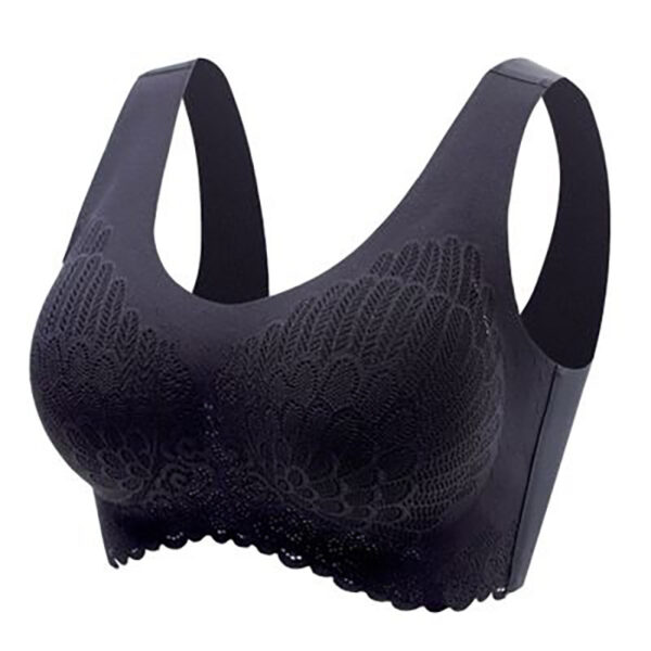 Women Top Vest Seamless Comfort Push Up Bra Shapewear Stretch Comfy Crop Sports - Image 4