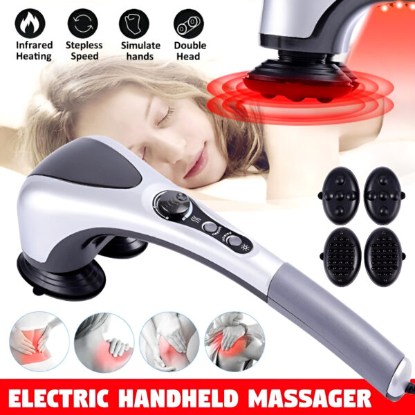 B2000 Blueidea Multi-Purpose Dual Head Full Body Electric Heating Massager - Image 5