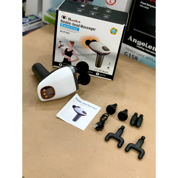 BLD-922 Double-Head Portable Massager with 10 Speeds - Image 9