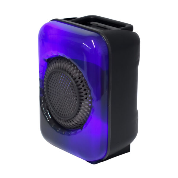 GTS-1867 Mini Portable 3-Inch Rechargeable Wireless Speaker with Flame Lighting Effect - Image 4