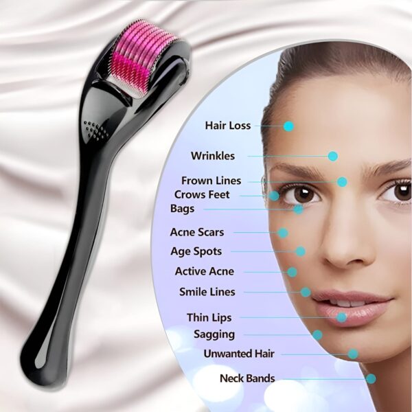 Derma Roller 0.5 Mm Hair & Skin System - Image 3