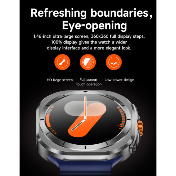 Z7 Ultra 1.46-Inch Ultra Large Screen – Outdoor Sports, Sturdy Design, Large Battery Capacity, Aluminium Alloy Smartwatch - Image 6