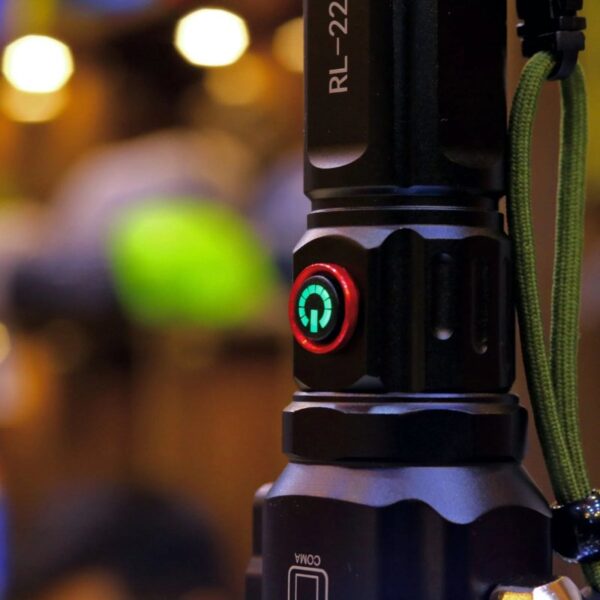 Multi-Functional 1KM Long Range Led Emergency Flashlight With Type-C Charging Powerbank Function - Image 6