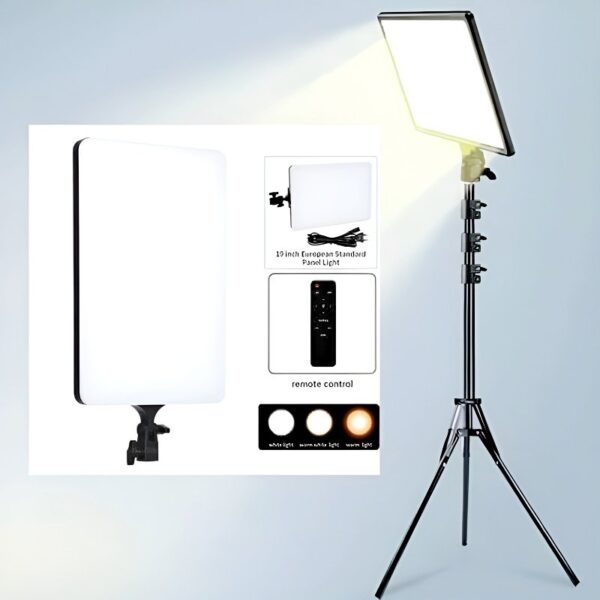RL-19 studio LED light panel with adjustable brightness