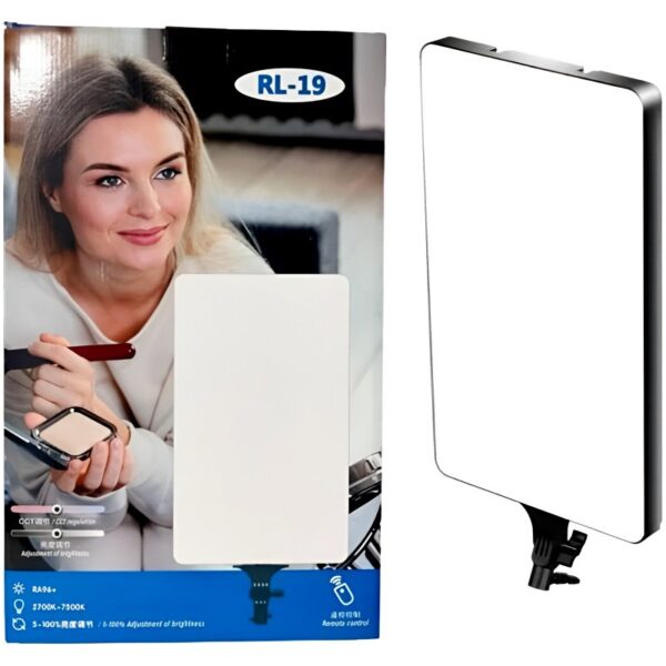 RL-19 studio LED light panel with adjustable brightness
