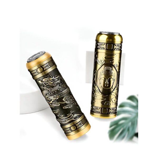 RAZOR HW-T8 Mini Portable USB Rechargeable Dragon Design Electric Shaver - Image 4
