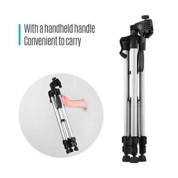 3366 Multi-Functional Professional Lightweight Portable Tripod Stand For Mobile Phones And Cameras - Image 2